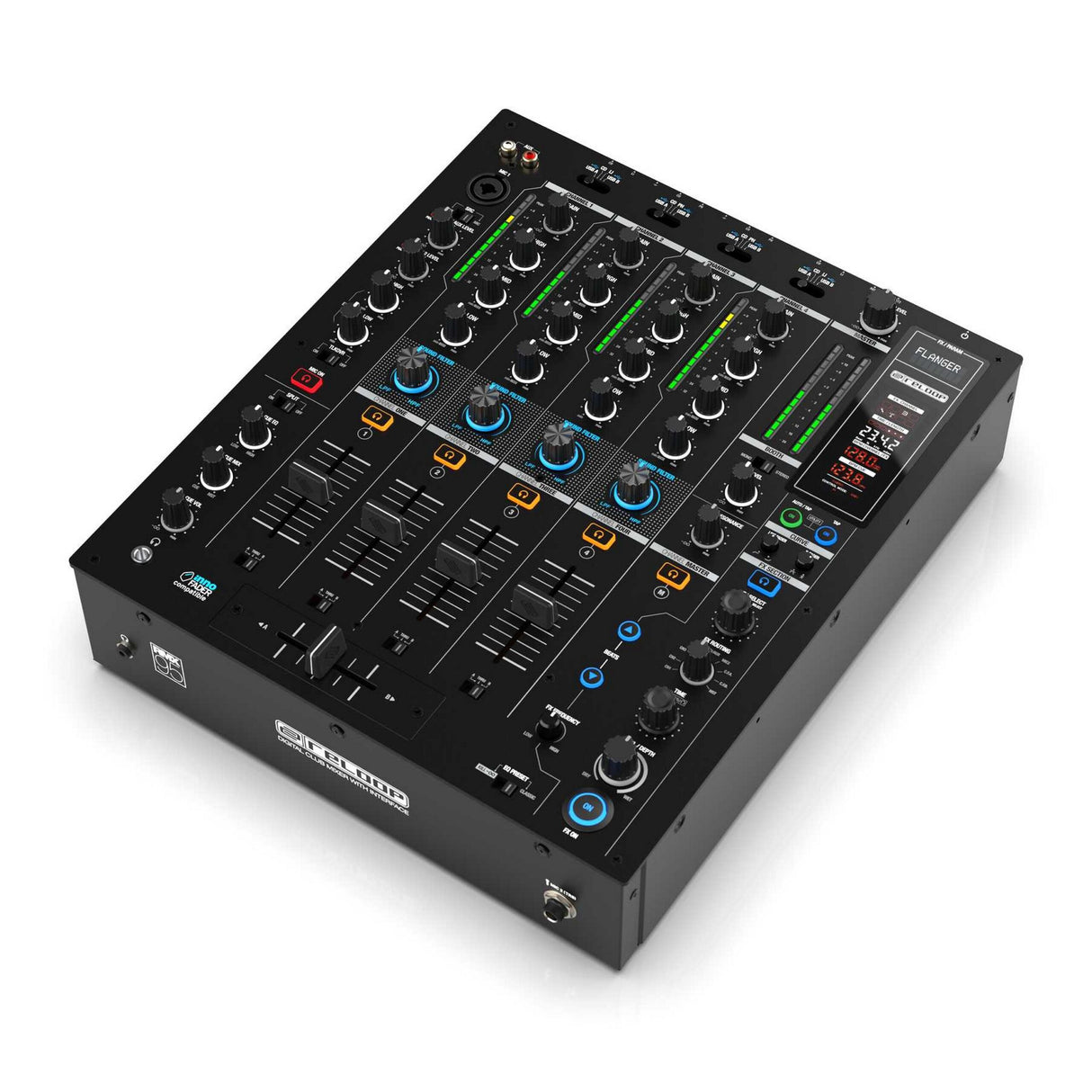 Reloop RMX-95 High Performance DJ Club Mixer with Premium FX and Dual USB Audio Interface