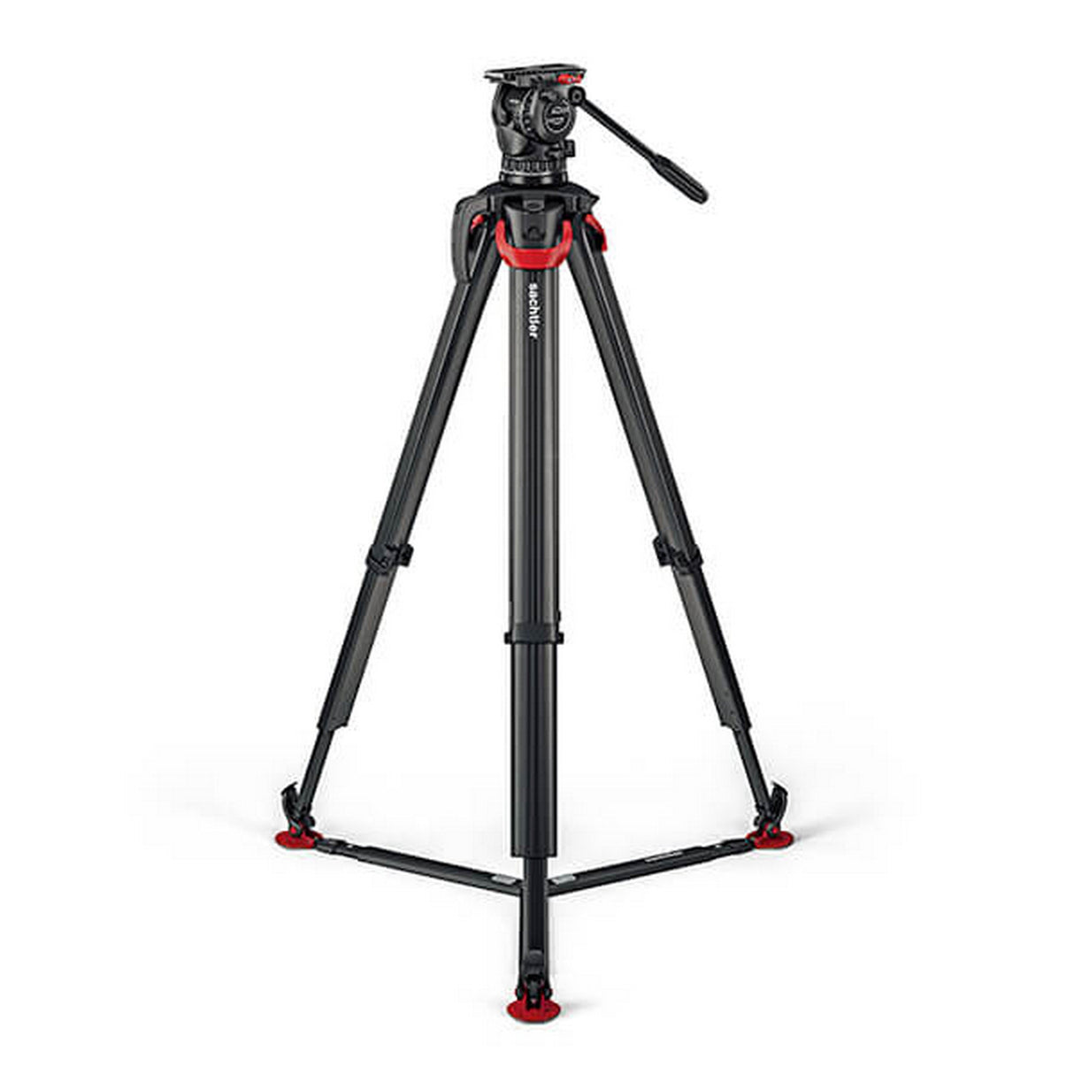 Sachtler S2072S-FTGS System aktiv10 flowtech100 GS Tripod with Spreader, Handle and Bag