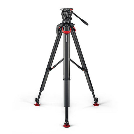 Sachtler S2072S-FTMS System aktiv10 flowtech100 MS Tripod with Spreader, Handle and Bag
