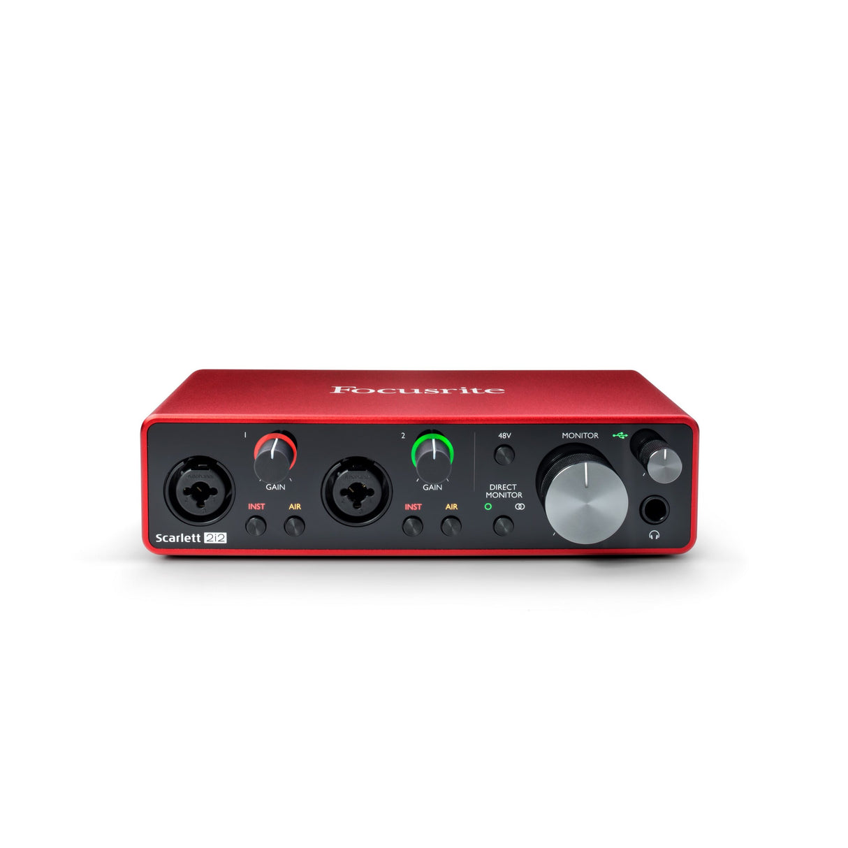 Focusrite Scarlett 2i2 2 x 2 USB Audio Interface, 3rd Generation