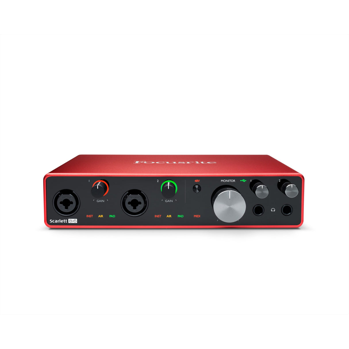 Focusrite Scarlett 8i6 8 x 6 USB Audio Interface, 3rd Generation