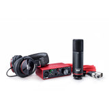 Focusrite Scarlett Solo Studio 2 x 2 USB Audio Interface with Condenser Microphone and Headphone, 3rd Generation