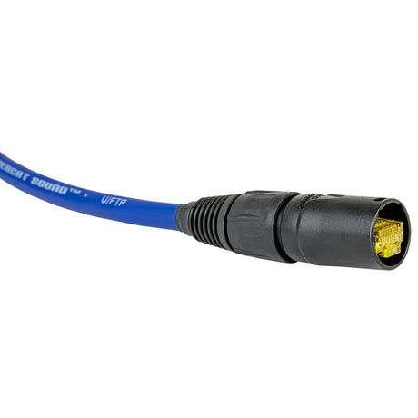 SoundTools SuperCAT Sound etherCON to etherCON CAT5e Cable, Blue, 15 Meter