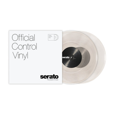 Serato 10-Inch Control Vinyl, Clear, Pair