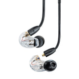 Shure AONIC 215 SE215DYCL+UNI Wired Sound Isolating In-Ear Headphone, Clear