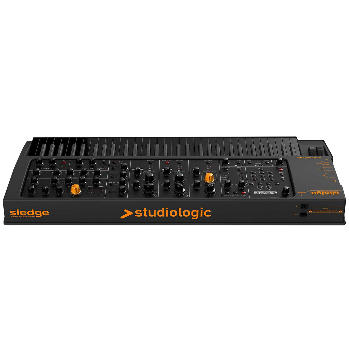 StudioLogic Sledge 2 61 Key Analog Synthesizer, Black