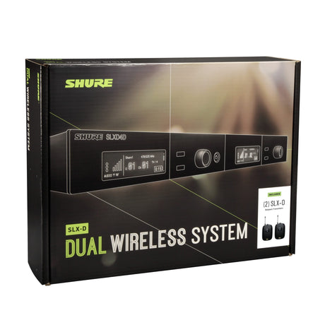 Shure SLXD14D-G58 Wireless Dual Bodypack System