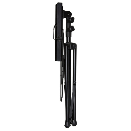 Strukture SMS1X Deluxe 3-Part Folding Music Stand with Bag, Black