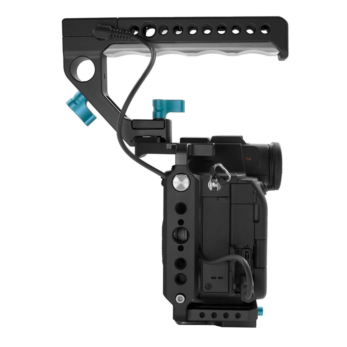 Kondor Blue Sony A7SIII Cage with Start-Stop Trigger Top Handle for A7 Series Cameras, Black