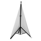 On-Stage SSA100W Speaker/Lighting Stand Skirt, White