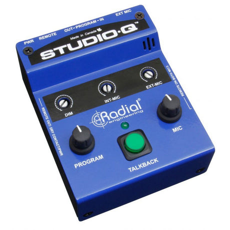 Radial Studio-Q Desktop Cue and Studio Talkback Controller