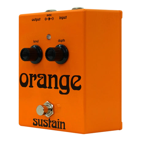 Orange Sustainer Ultra-Transparent Sustain Guitar Effects Pedal