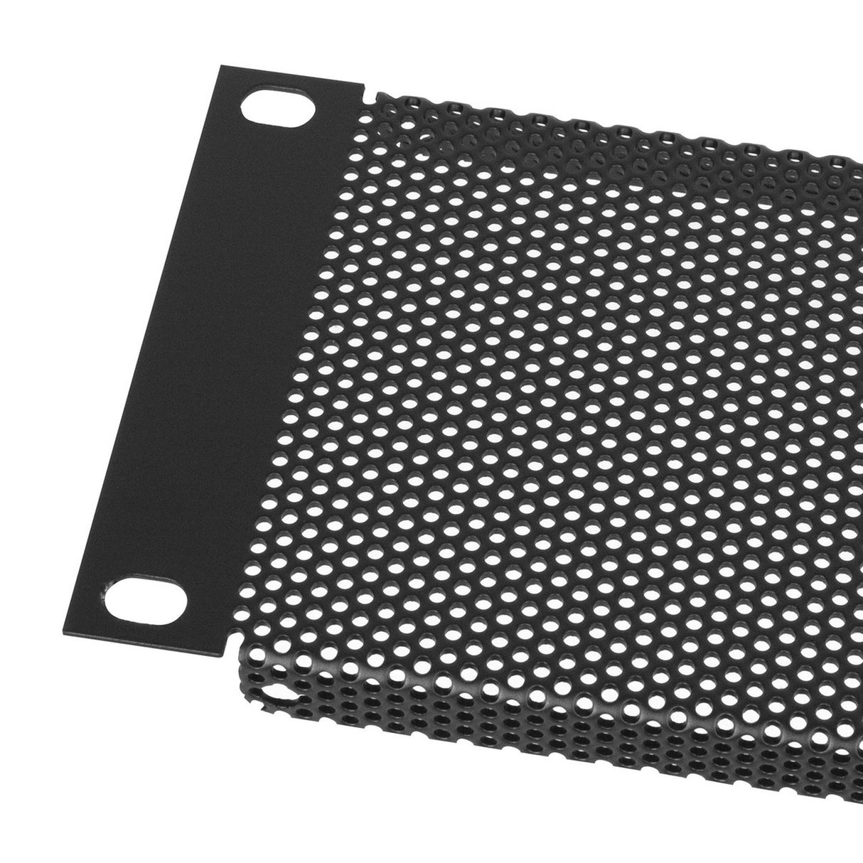 Lowell SVP-2 2U Steel Vent Panel with Flange