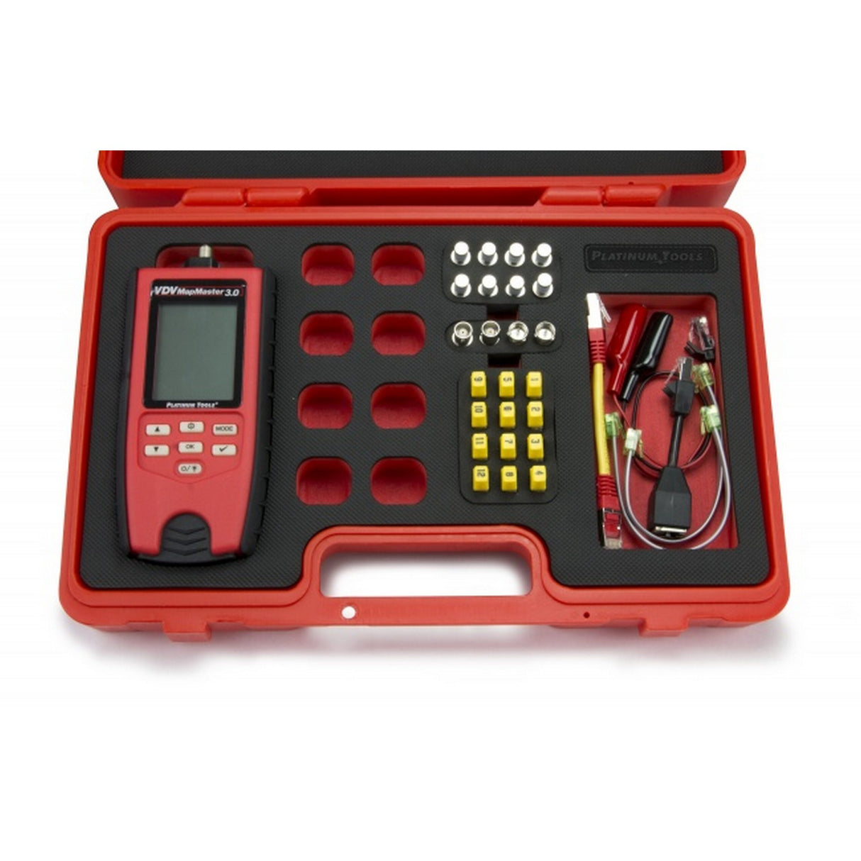 Platinum Tools T130K4 VDV MapMaster 3.0 Network and Coax Cable Mapping Field Kit with Durable Case