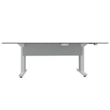 Middle Atlantic TBL-ANG-5P-SH-WW Forum 5 Person Angle Table, Seated Height, Light Finish, 30 Inches
