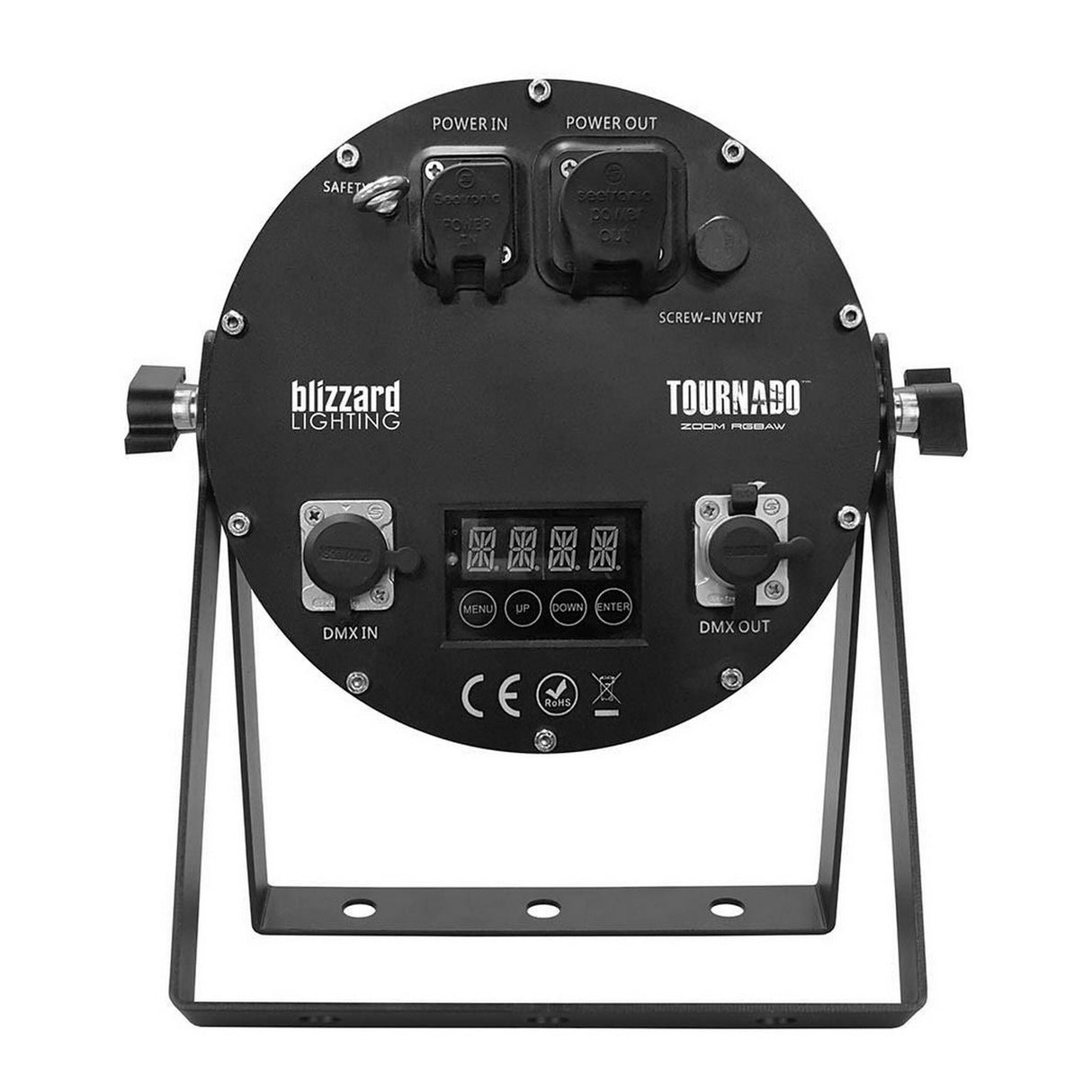 Blizzard Lighting TOURnado Zoom RGBAW IP65 Rated Zoombale LED PAR Can