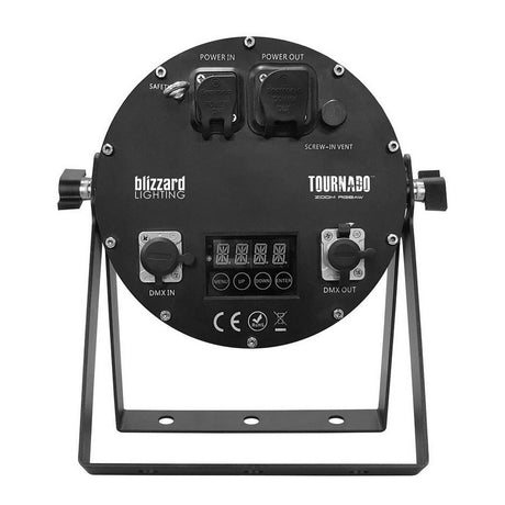 Blizzard Lighting TOURnado Zoom RGBAW IP65 Rated Zoombale LED PAR Can