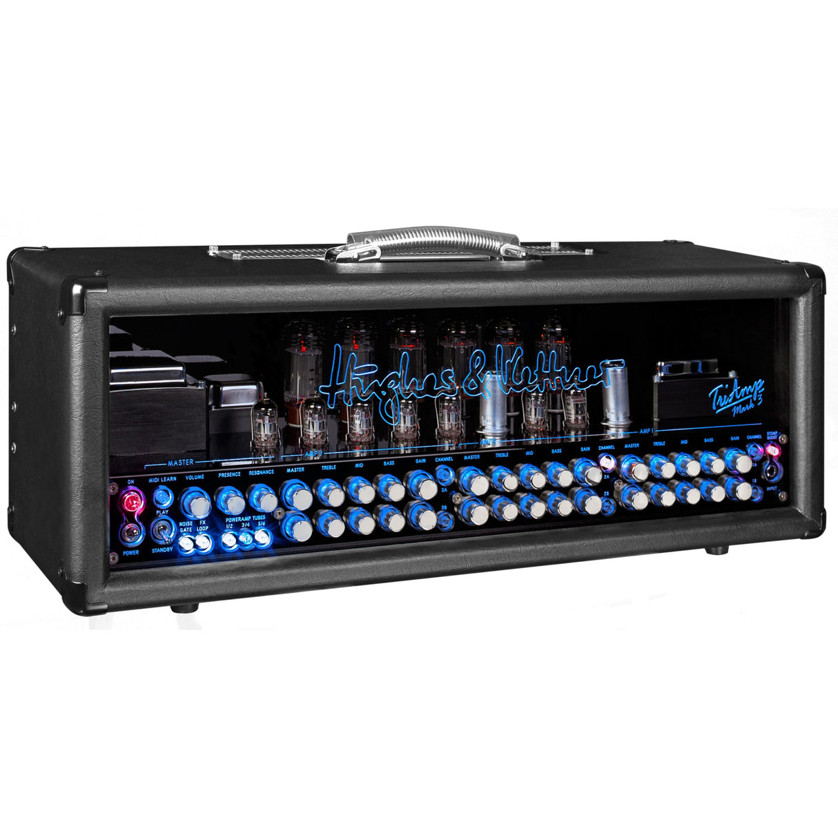 Hughes & Kettner TriAmp Mark 3 Dual 3-Channel Tube Amplifier Head, 150-Watt