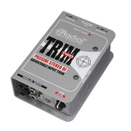 Radial Trim-Two Passive Stereo Direct Box with Level Control