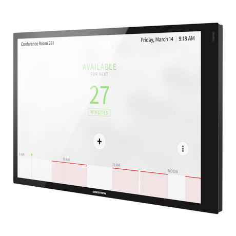Crestron TSS-1070-B-S Room Scheduling Touch Screen 10.1-Inch, Black