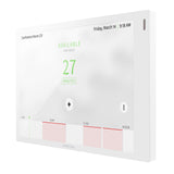 Crestron TSS-770-W-S 7-Inch Room Scheduling Touch Screen Display, White Smooth