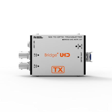 Digital Forecast Bridge UHD M_OTR 3GT/R SDI to Optic Transmitter/Optic to SDI Receiver