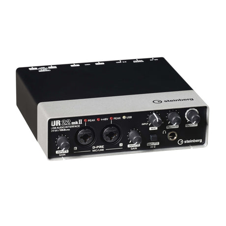 Steinberg UR22 MKII | 2x2 USB Audio Interface with 2x D-PREs