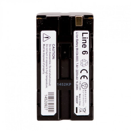 Line 6 JTV Variax Spare Lithium Ion Battery