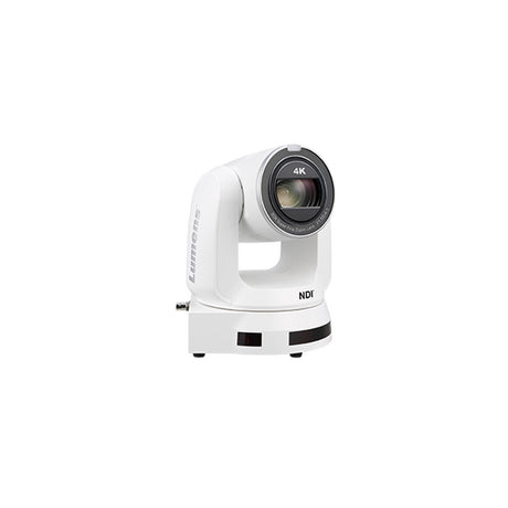 Lumens VC-A71P-HN 4K NDI 30x Optical Zoom PTZ Camera with Full NDI and NDI HX3, White