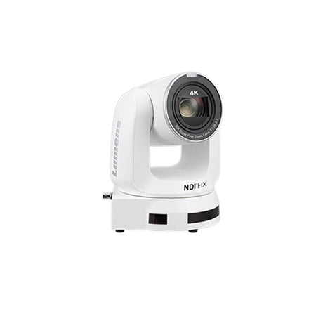 Lumens VC-A71SNW 4K NDI PTZ Camera with NDI|HX3 and 12G-SDI, White