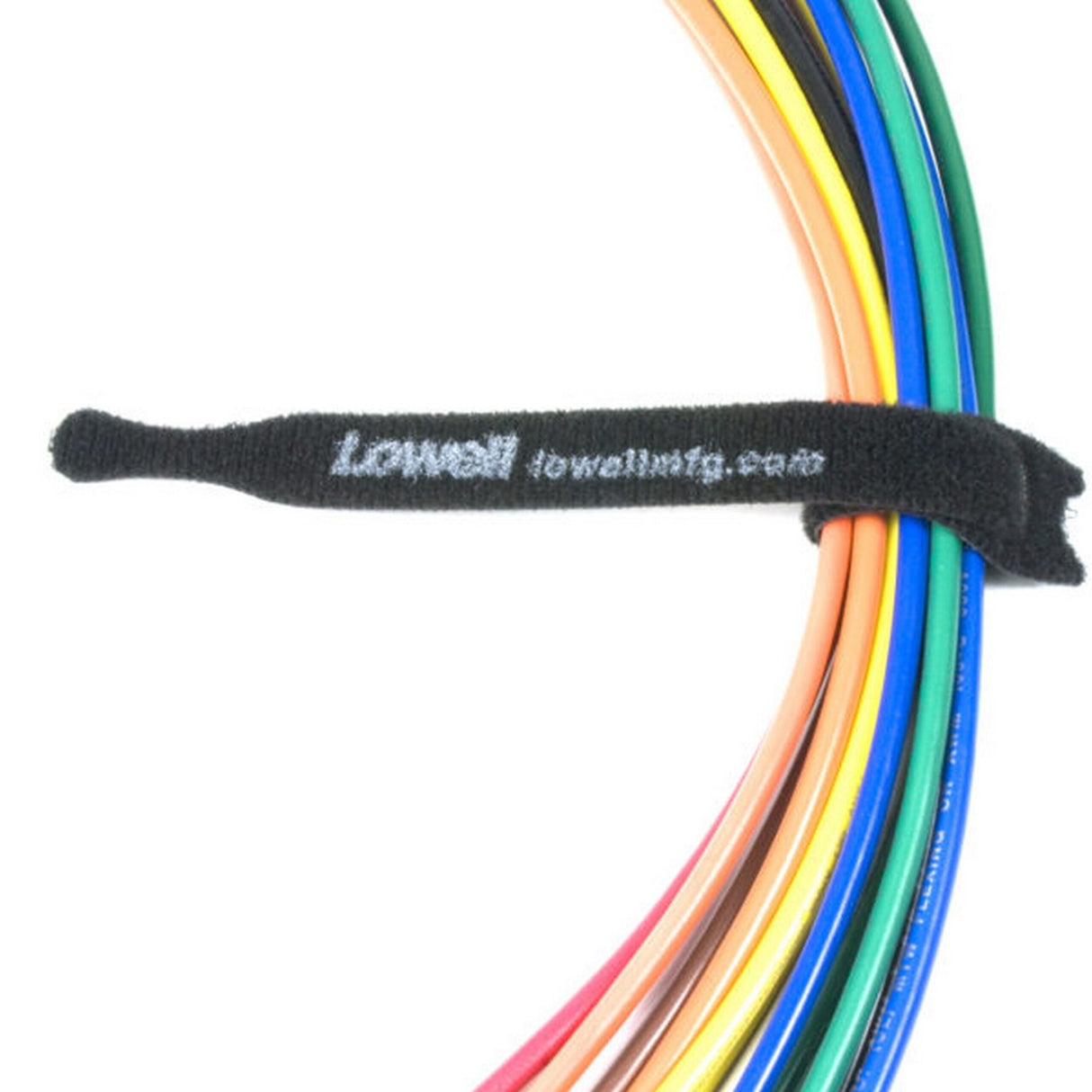Lowell VCW-12 Velcro Cable Wraps, 12-Pack