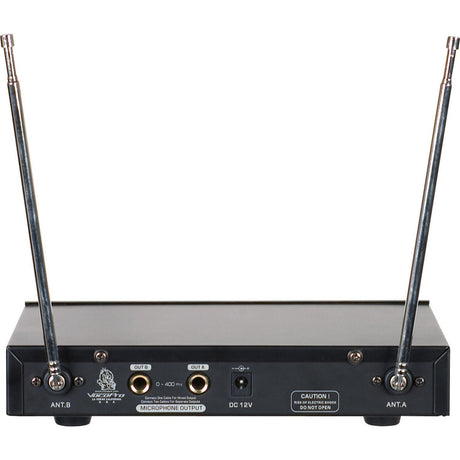 VocoPro VHF-3005-4 Dual Channel VHF Wireless Microphone System