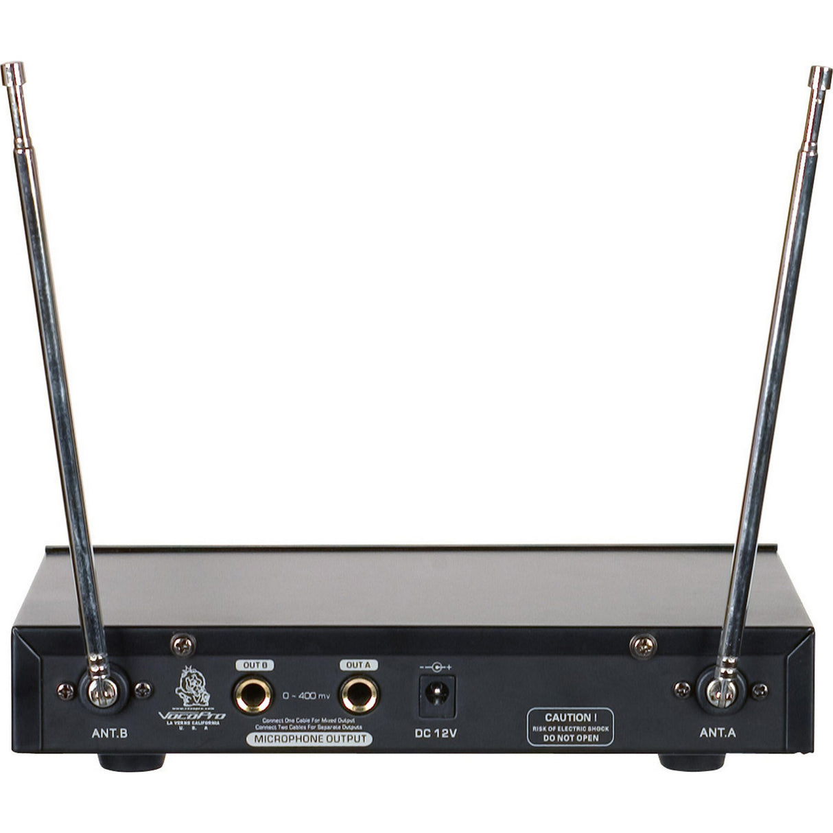 VocoPro VHF-3005-3 Dual Channel VHF Wireless Microphone System