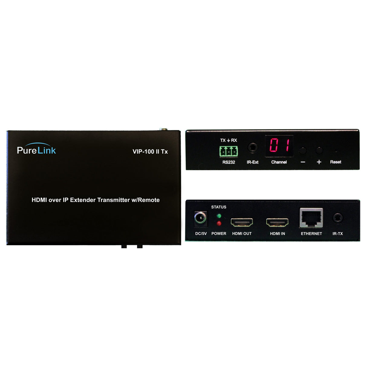 PureLink VIP-EXT-100-2 Full HD 1080P HDMI over IP Extension System