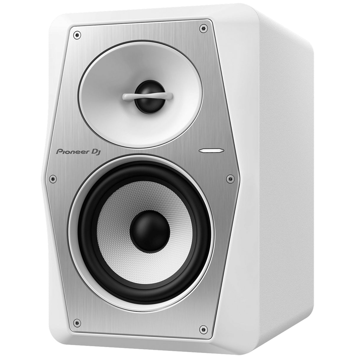 Pioneer DJ VM-50-W 5.25-Inch Active Monitor Speaker, White, Single Unit