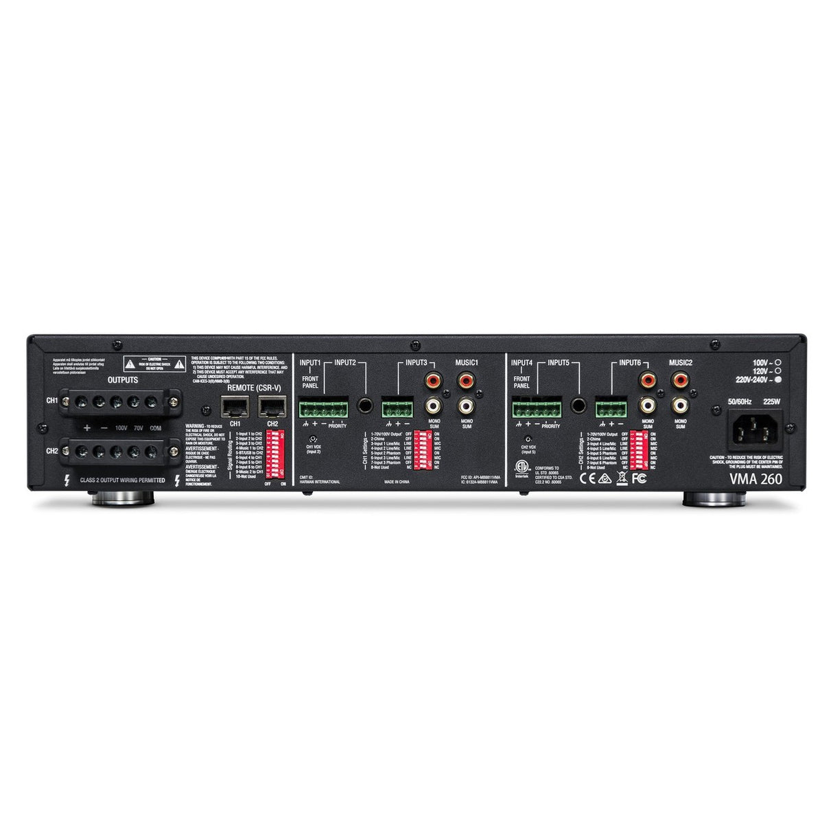 JBL VMA260 | 60-Watt Channel Mixer/Amplifier with Bluetooth