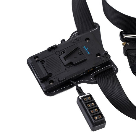 IndiPRO VMBB1 Universal V-Mount Battery Belt with 5-Way D-Tap Output