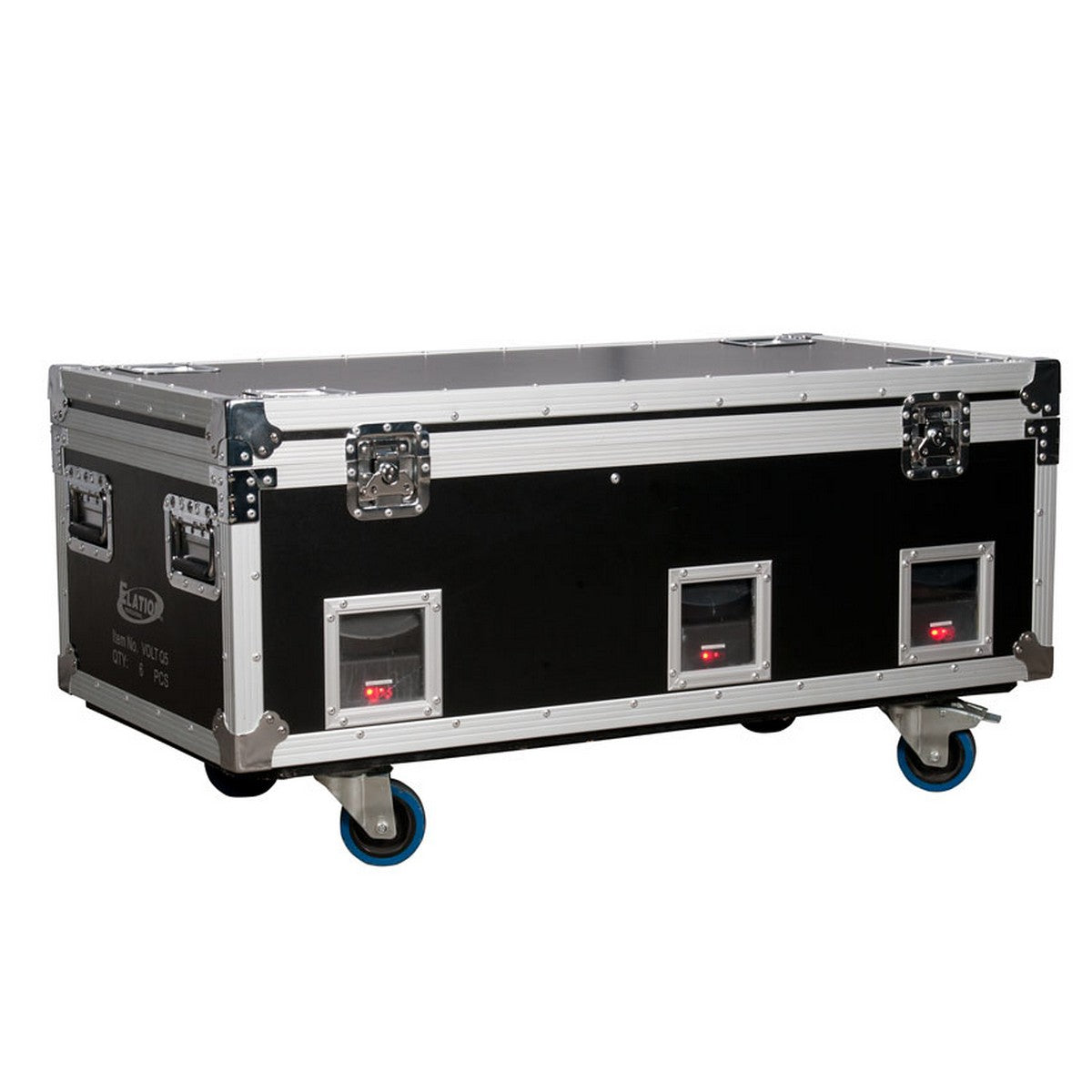 Elation VOLT Q5E-6PK LEDs Road Case 6 Pack