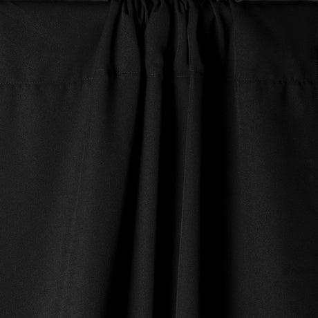Savage 59-9920 5 x 9-Foot Wrinkle-Resistant Polyester Background Economy Stand Kit, Black