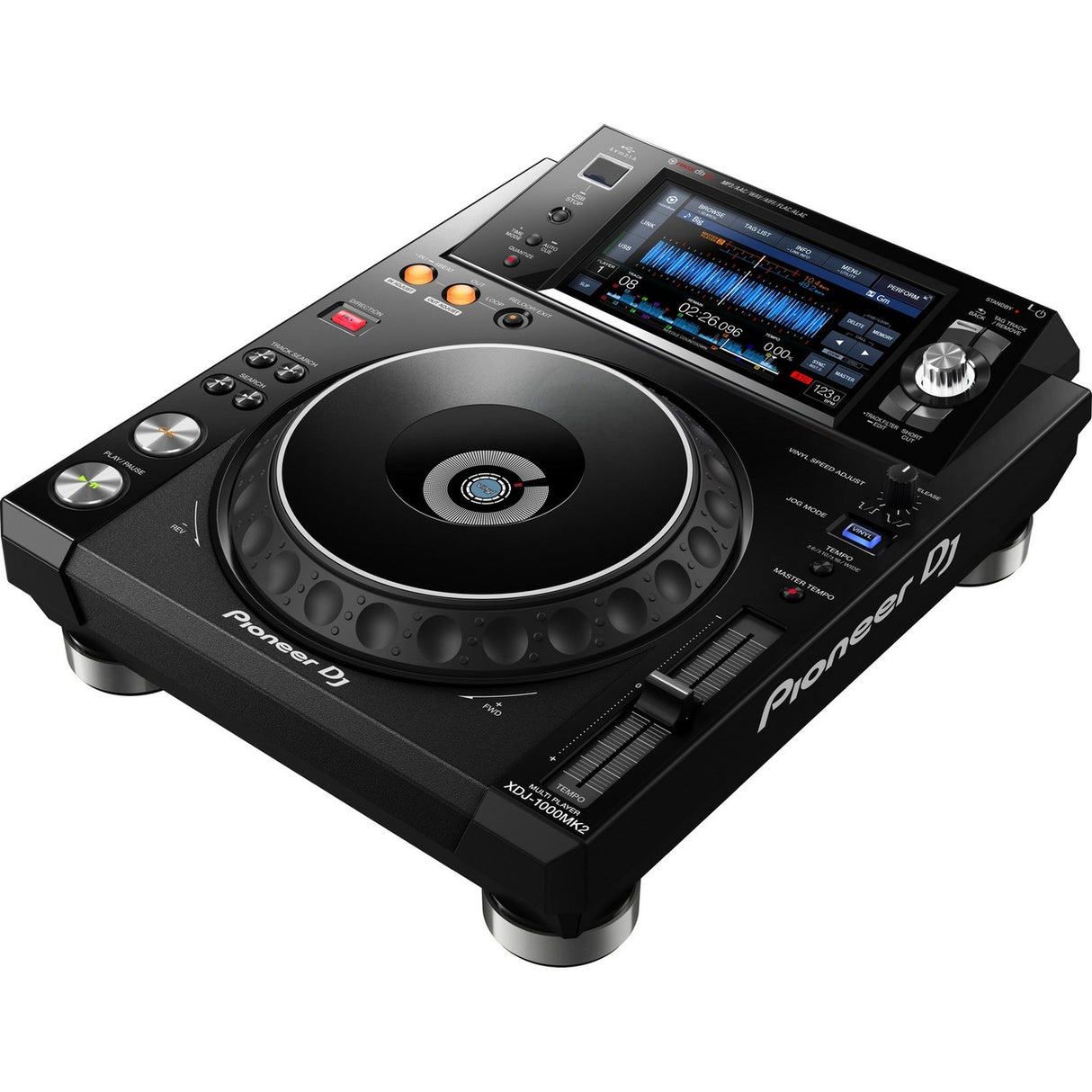 Pioneer XDJ-1000MK2 | LCD Touch Screen Digital Media Player Deck