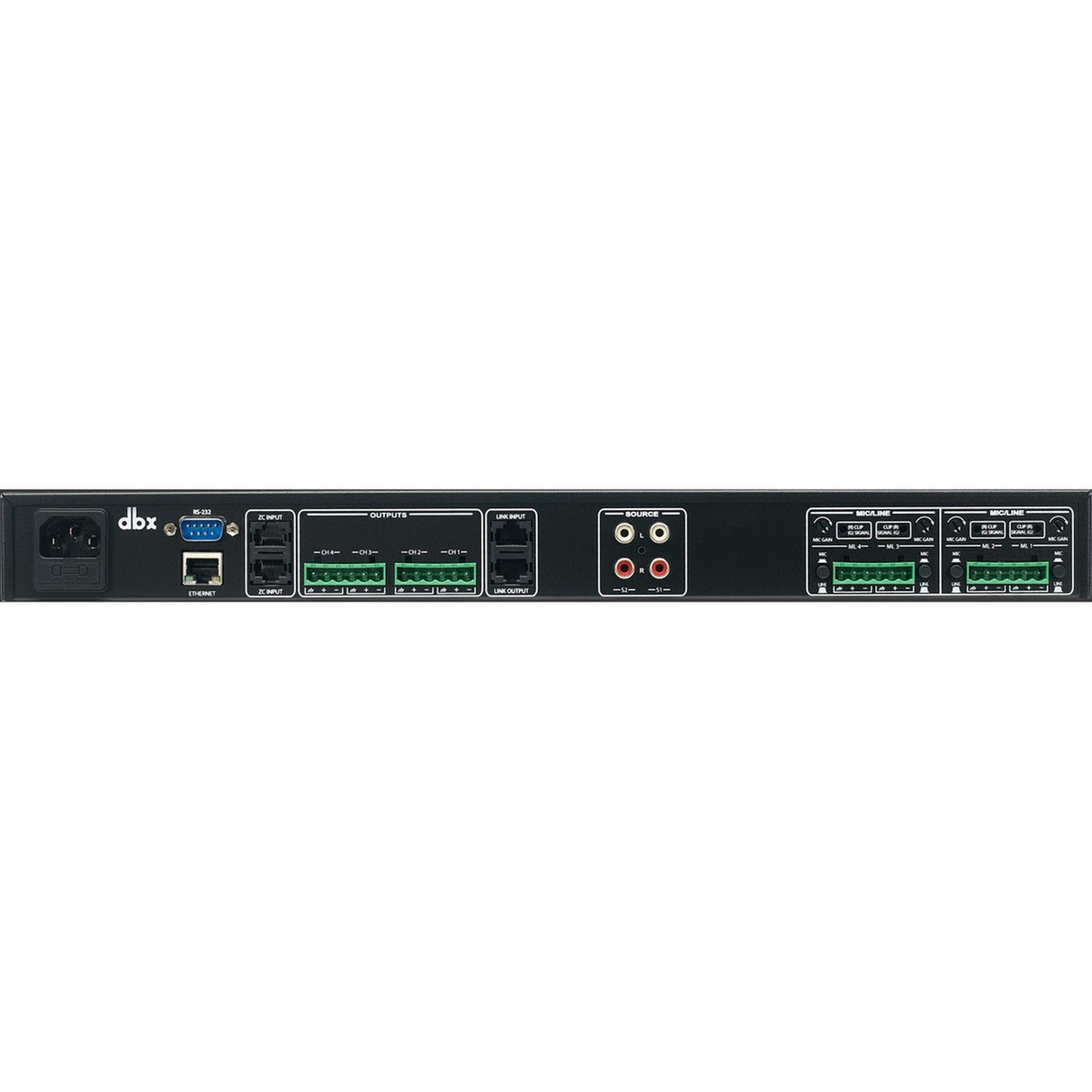 DBX ZonePro 640m | 6x4 Digital Zone Processor