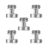 Kondor Blue Replacement Mini Lock Bolt Pack for Quick Release Plates - 3/8’’-16 Short / 5 Pack
