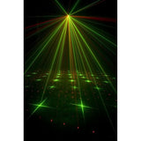 ADJ Micro Star Laser Projector, Red: 80mW, Green: 30mW