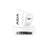 AIDA PTZ4K-NDI-X12 Broadcast/Conference NDI HX 4K NDI 12x Zoom PTZ Camera, White