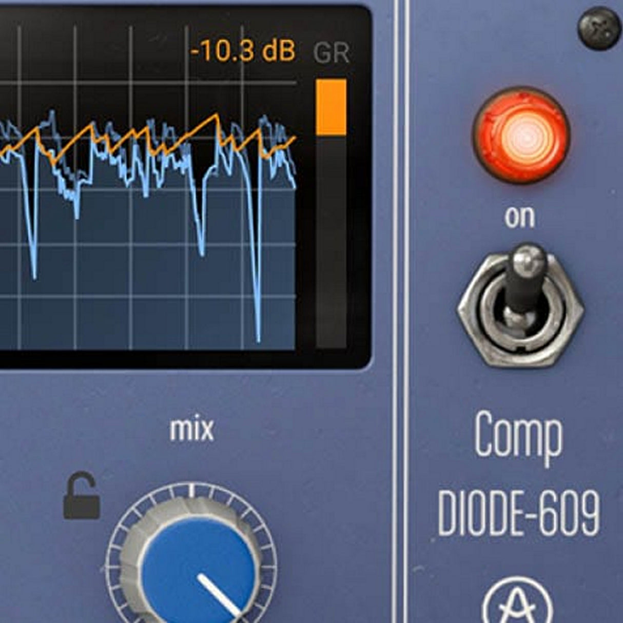 Arturia Comp DIODE-609 Stereo Compression Effect Plug-In