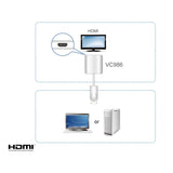 Aten VC986 DisplayPort to 4K HDMI Active Adapter