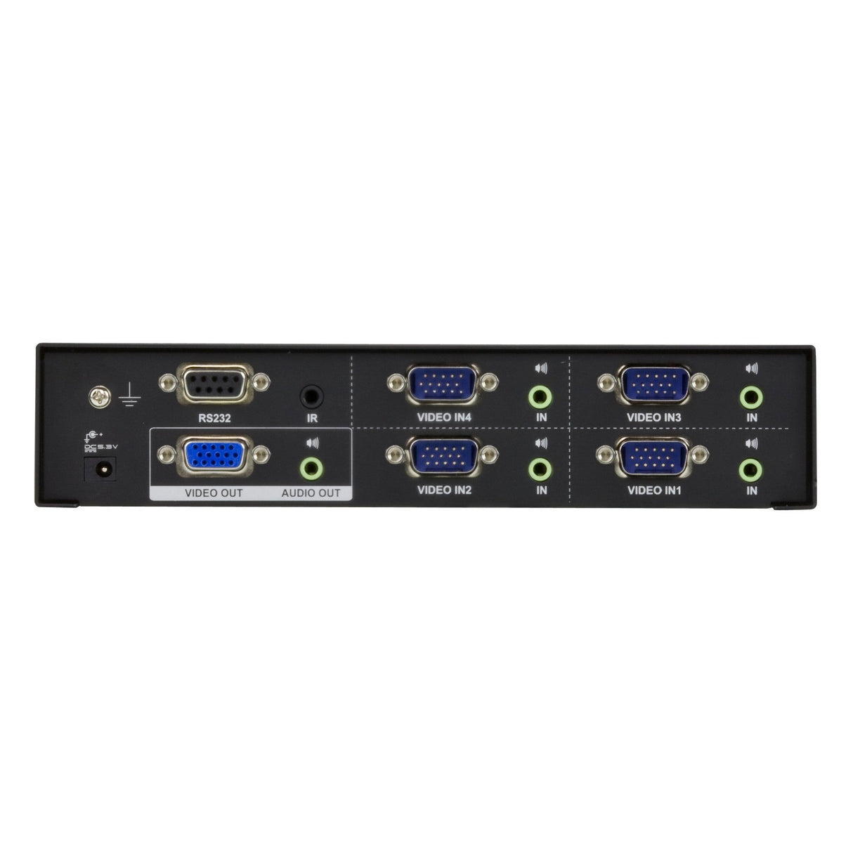 ATEN VS0401 4 Port VGA Switch with Audio