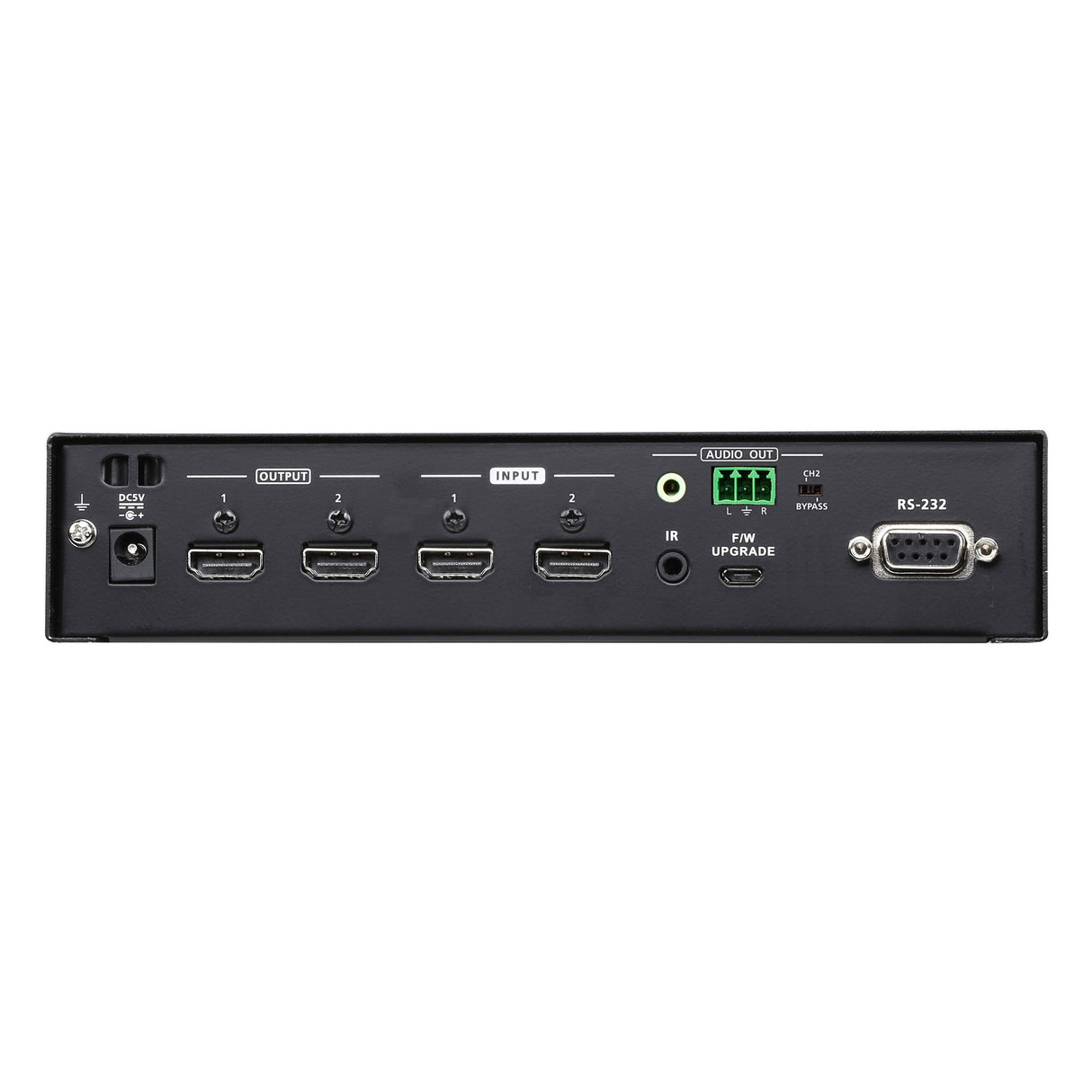 ATEN VM0202HB 2 x 2 True 4K HDMI Matrix Switch with Audio De-Embedder