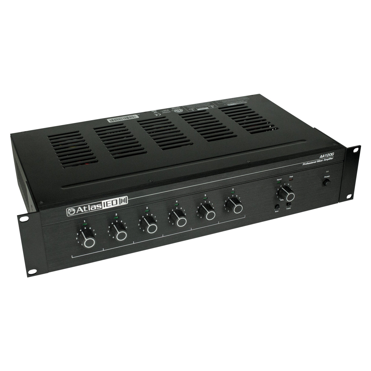 AtlasIED AA120G 120W 6-Input Mixer Amplifier
