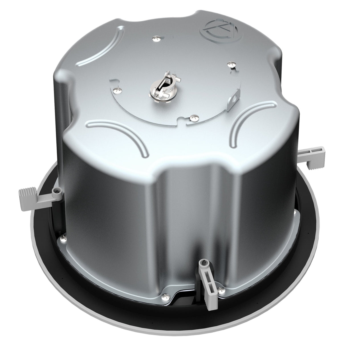 AtlasIED FAP6260T 6-Inch Coaxial In-Ceiling Speakers with 60W 70/100V Transformer and Ported Enclosure, Pair